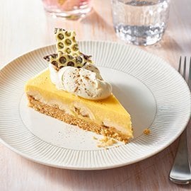Banana Eggnog Cream Pie Banana Eggnog Cream Pie