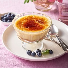 Cinnamon Doughnut Brulee Pudding Cinnamon Doughnut Brulee Pudding