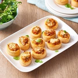Creamy Tuna and Tomato Vol au Vents Creamy Tuna and Tomato Vol au Vents