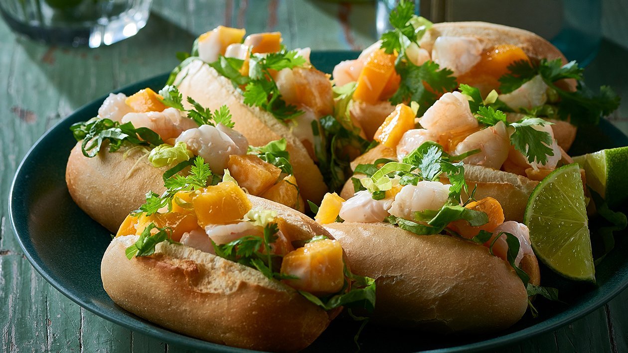 Mini Prawn and Mango Hoagie – Recipe