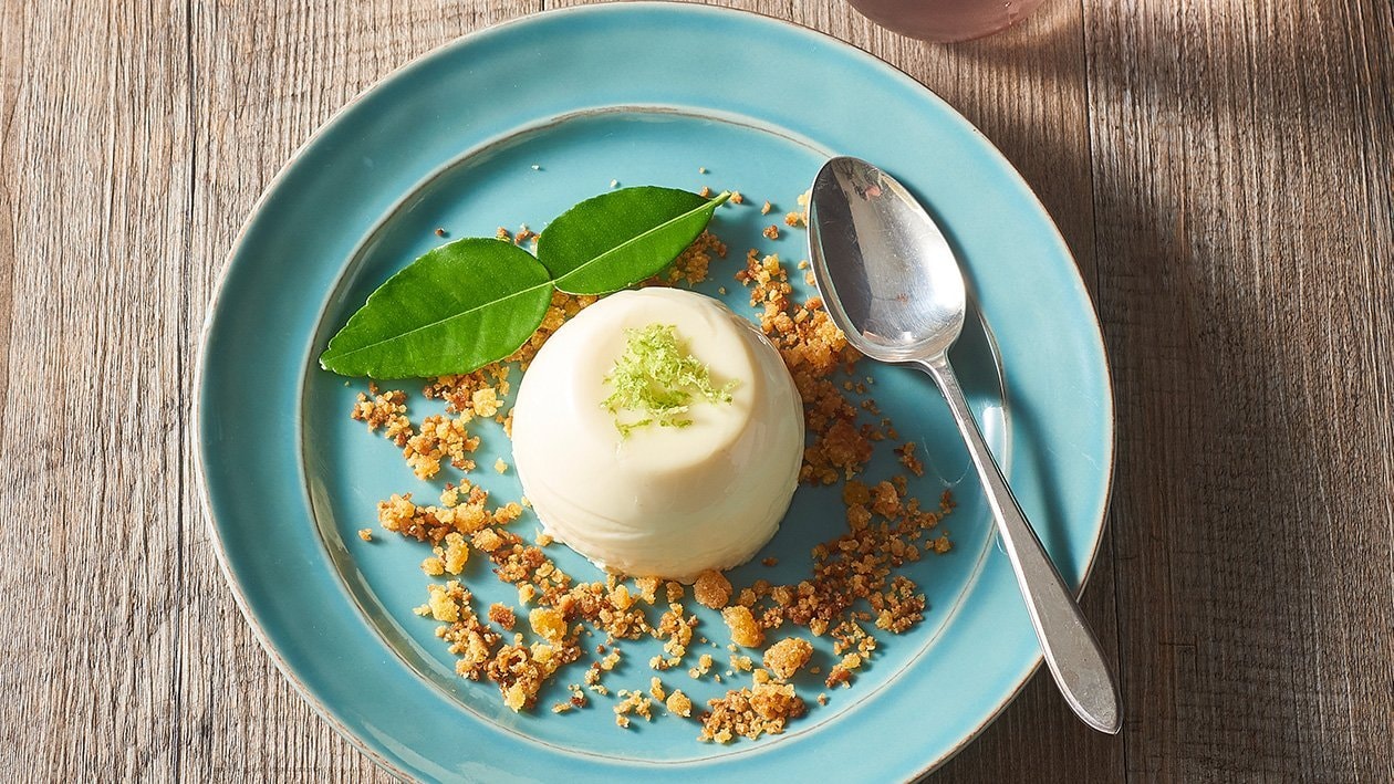 Lime Ginger and Star Anise Pannacotta – Recipe