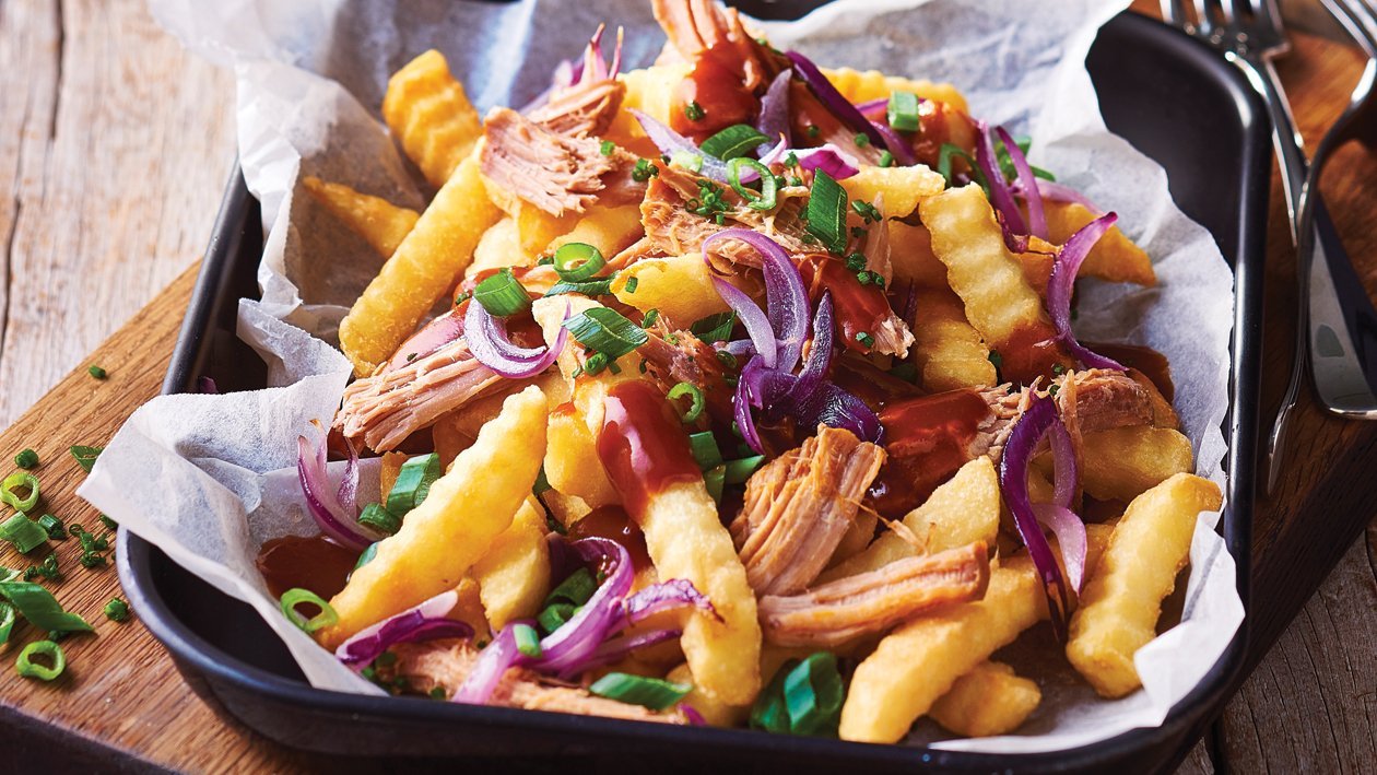 Pulled Pork Loaded Fries – Recipe