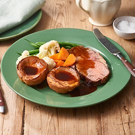 Classic Roast Beef with Yorkshire Pudding Classic Roast Beef with Yorkshire Pudding