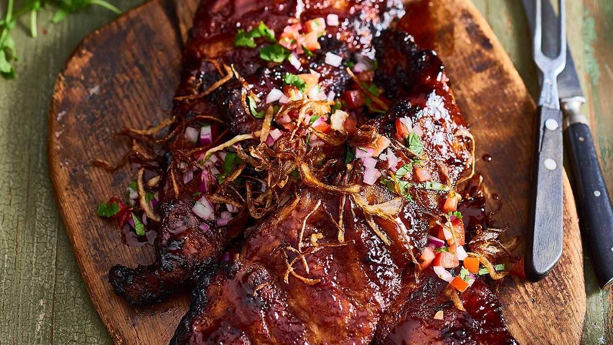 Hawaiian Cowboy Ribs – Recipe