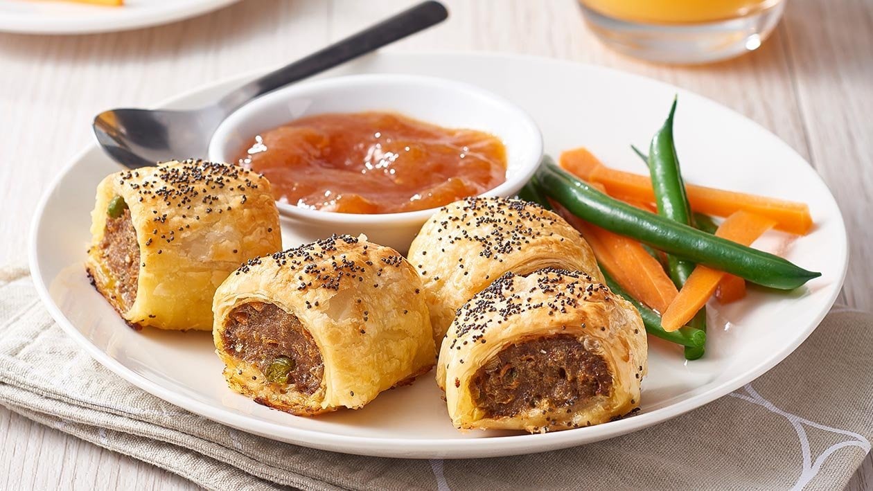 Lamb Korma Sausage Rolls – Recipe