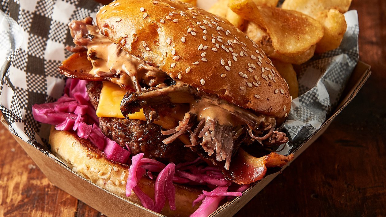 Smokin’ Brisket Burger – Recipe