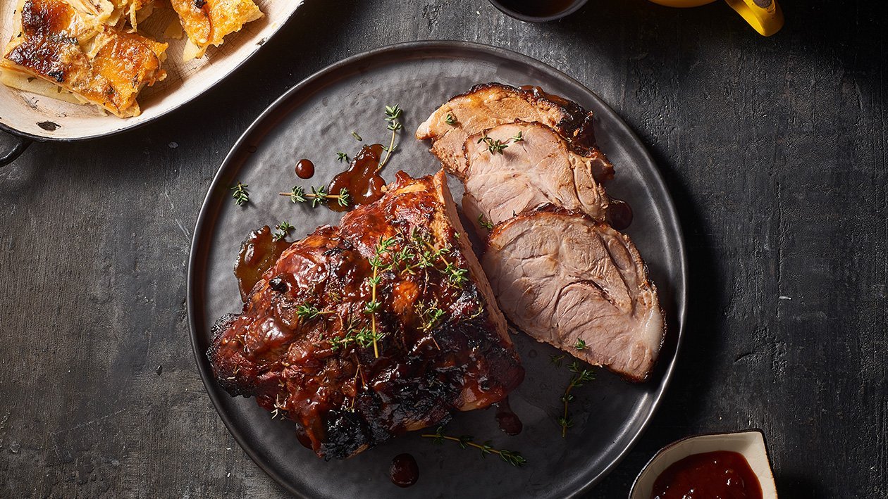 Tea Glazed Pork Neck – Recipe