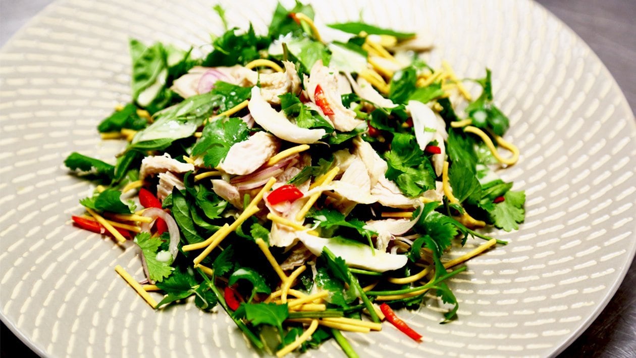 Coconut Chicken Salad with Crispy Noodles – Recipe