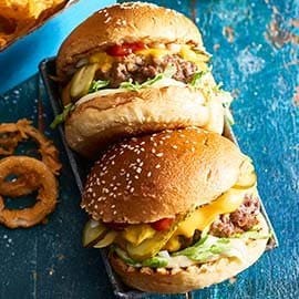 Honest to Goodness American Cheese Burger Honest to Goodness American Cheese Burger