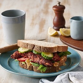 Tandoori Chicken Sandwich Tandoori Chicken Sandwich