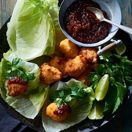Corn Fritter Chilli Jam Choy Bow Corn Fritter Chilli Jam Choy Bow