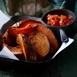Loaded Pumpkin Wedges with Pico De Gallo Loaded Pumpkin Wedges with Pico De Gallo