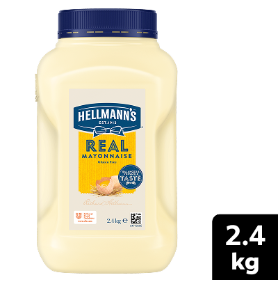 HELLMANN'S Real Mayonnaise Gluten Free 2.4kg