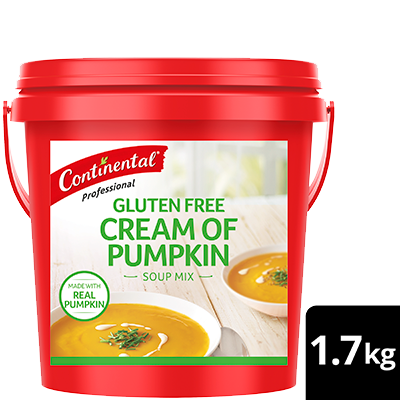 CONTINENTAL Professional Cream of Pumpkin Soup Mix Gluten Free 1.7kg - 