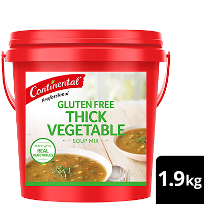 CONTINENTAL Professional Thick Vegetable Soup Mix Gluten Free 1.9kg - 