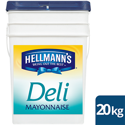 HELLMANN'S Deli Mayonnaise 20 kg - HELLMANN'S Deli Mayonnaise consistently delivers a sweet and tangy taste in every bite at an affordable price.