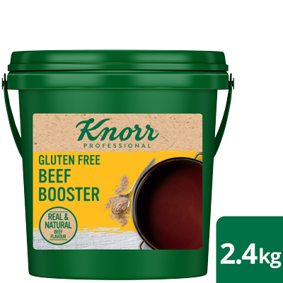 KNORR Beef Booster Gluten Free 2.4kg - KNORR Beef Boosters deliver real & natural deliciousness with no compromise to taste.