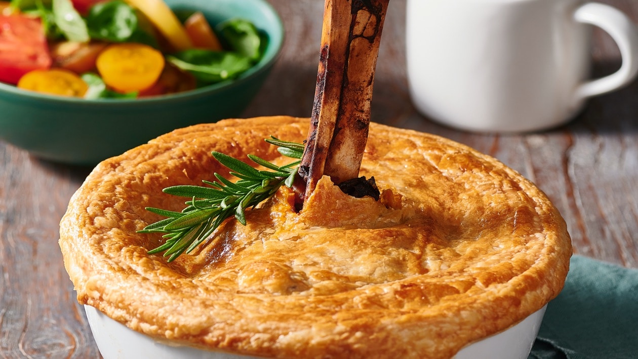 Braised lamb shank pie – Recipe