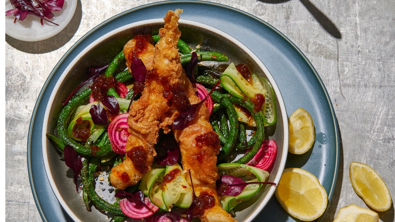 Deep-Fried Flathead with Spicy Chilli Oil – Recipe