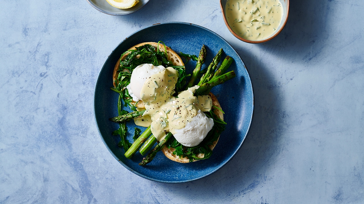 Asparagus Eggs Benedict – Recipe