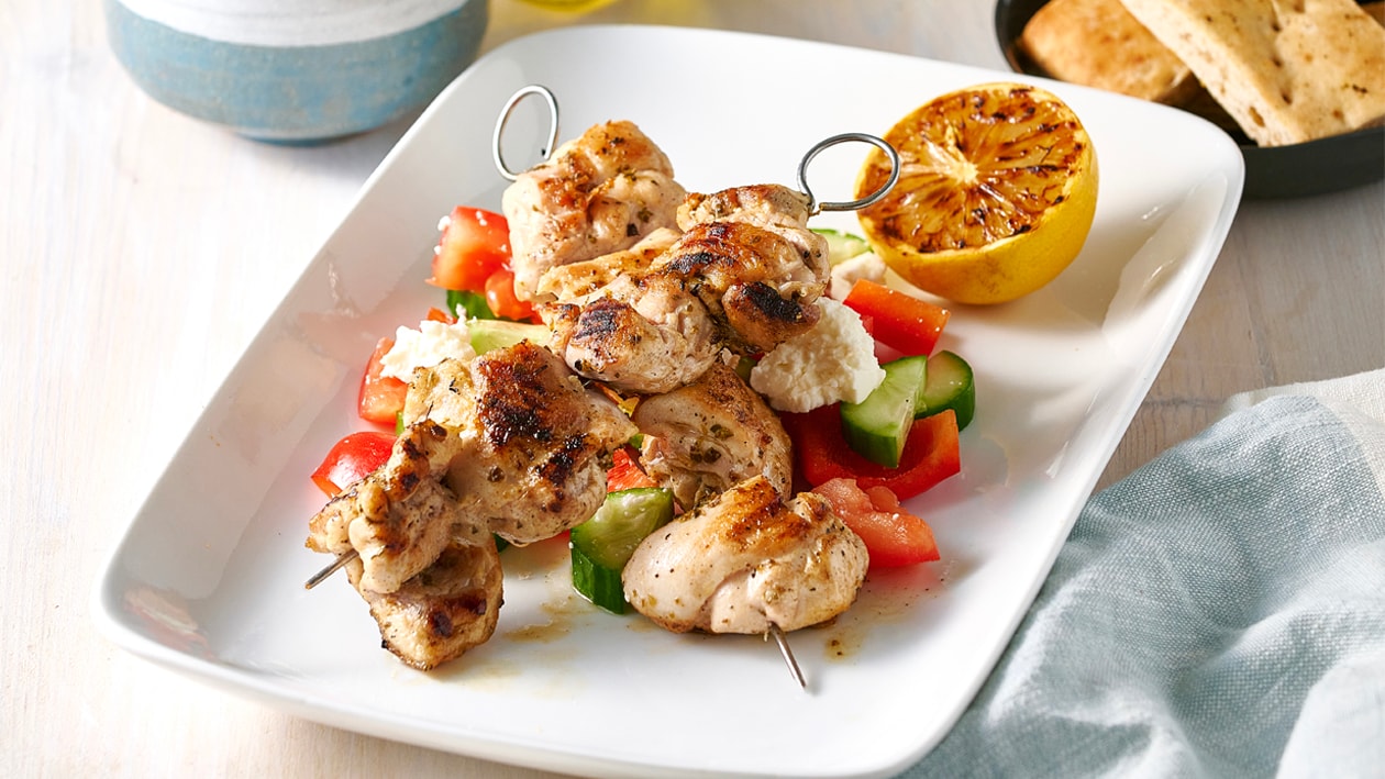 Greek Chicken Kebabs – Recipe