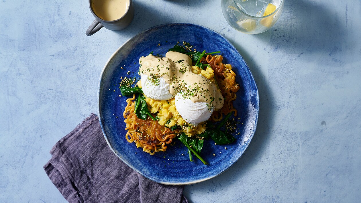 Japanese Eggs Benedict – Recipe