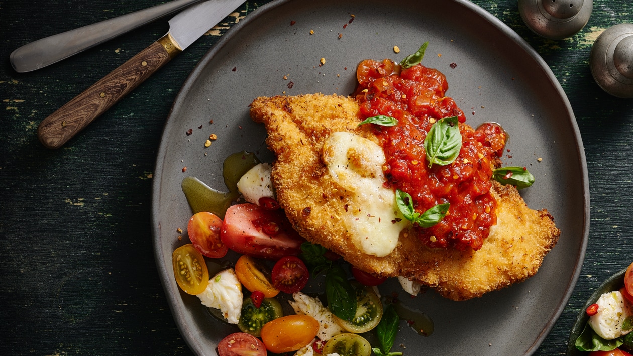 Parmi with Arrabbiata Sauce – Recipe