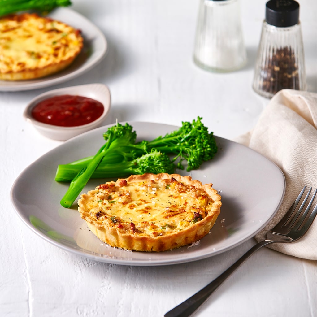 Chicken, Leek and Corn Quiche Chicken, Leek and Corn Quiche
