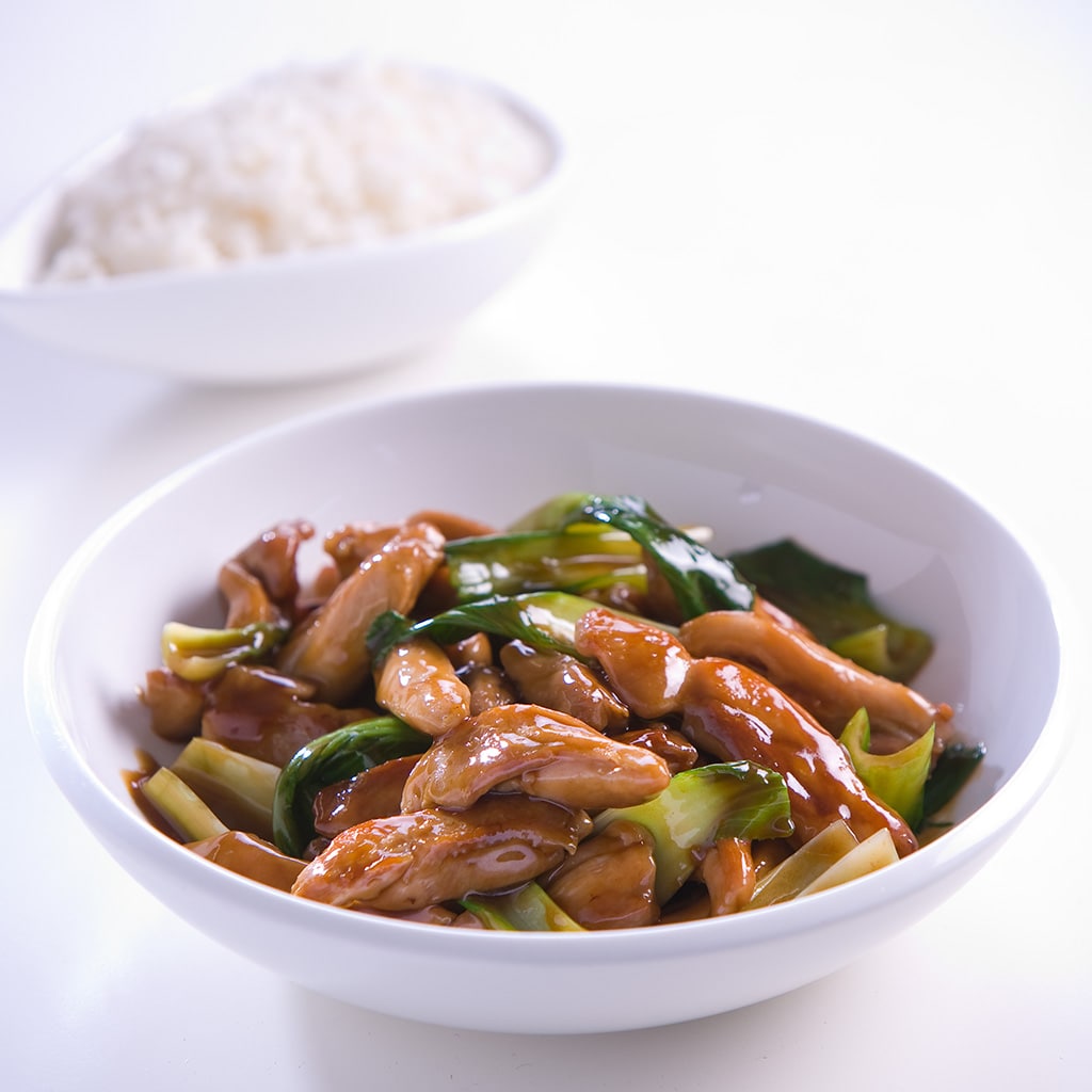 Stir Fried Chicken with Honey Soy and Asian Greens Stir Fried Chicken with Honey Soy and Asian Greens