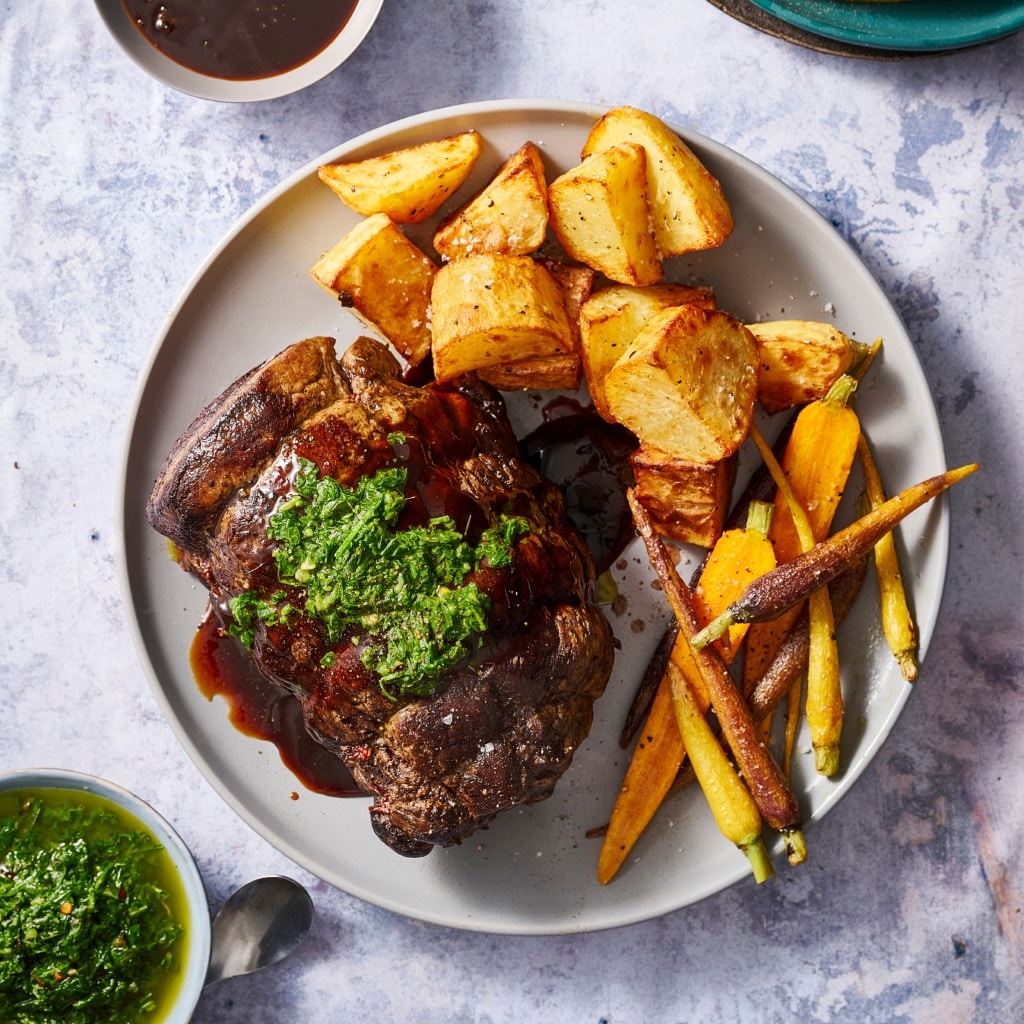 El Asado Oyster Blade Roast with Chimichurri El Asado Oyster Blade Roast with Chimichurri