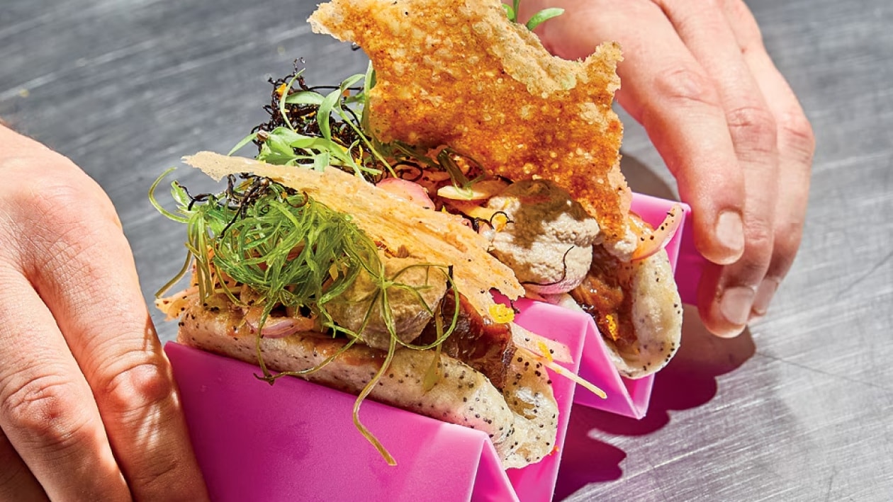 Grilled Duck Confit Bao – Recipe