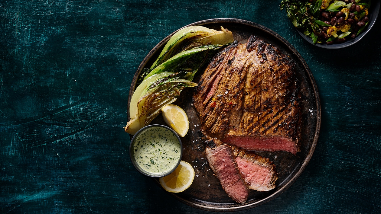 Brazilian Churrasco BBQ Steak with Aji Verde – Recipe