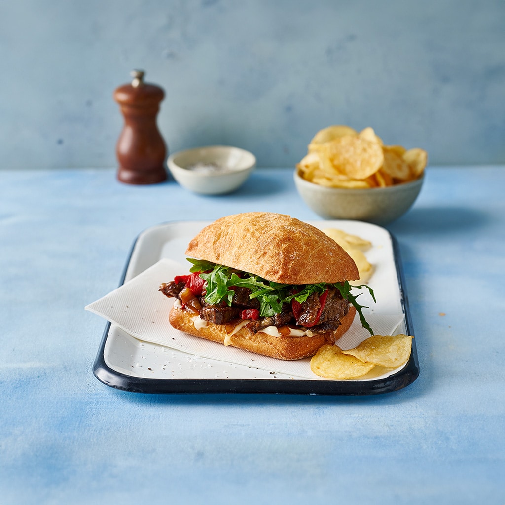 Chopped Steak Sandwich Chopped Steak Sandwich