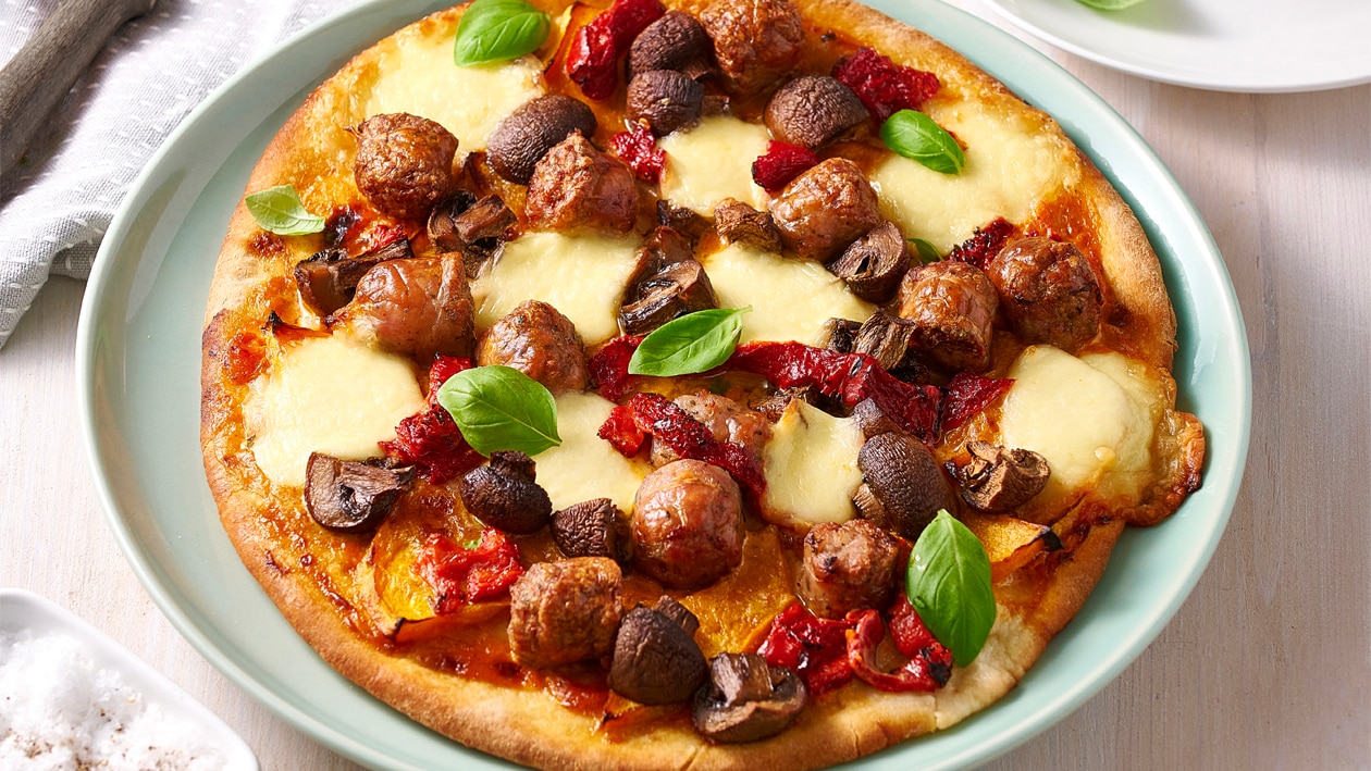 Middle Eastern Lamb Pizza – Recipe