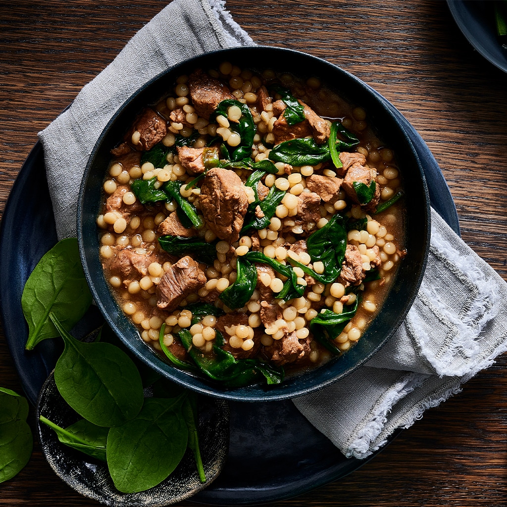 Miso and Honey Braised Lamb with Pearl Barley Miso and Honey Braised Lamb with Pearl Barley