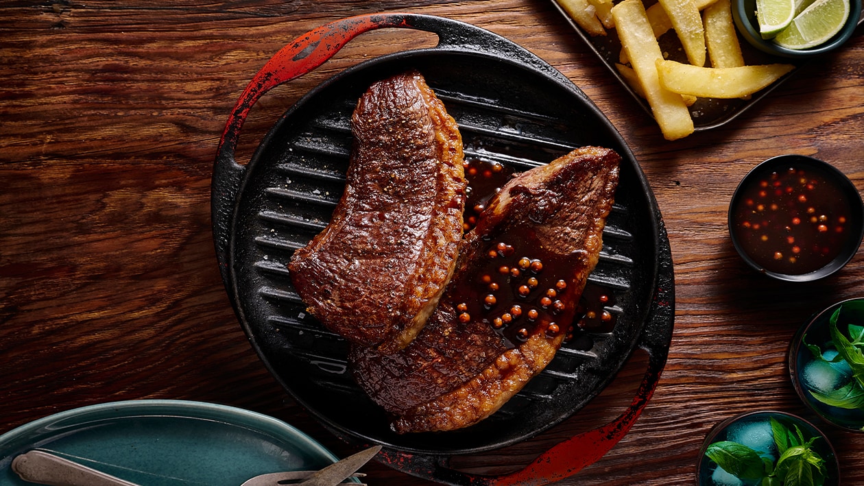 Picanha with Bourbon Peppercorn Jus – Recipe