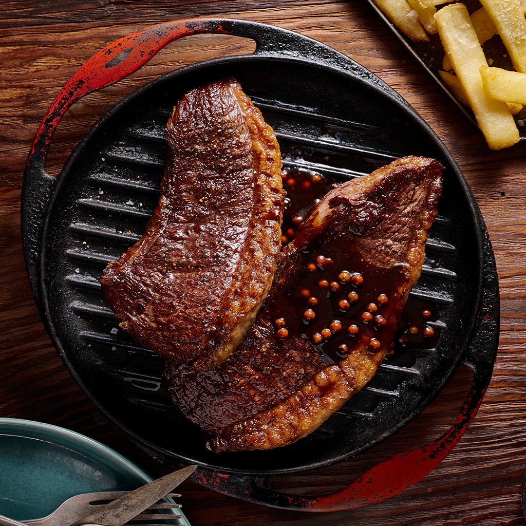 Picanha with Bourbon Peppercorn Jus Picanha with Bourbon Peppercorn Jus