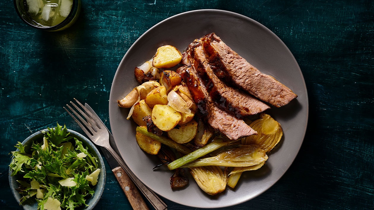 Sous Vide Boneless Short Rib with Mustard Mash – Recipe