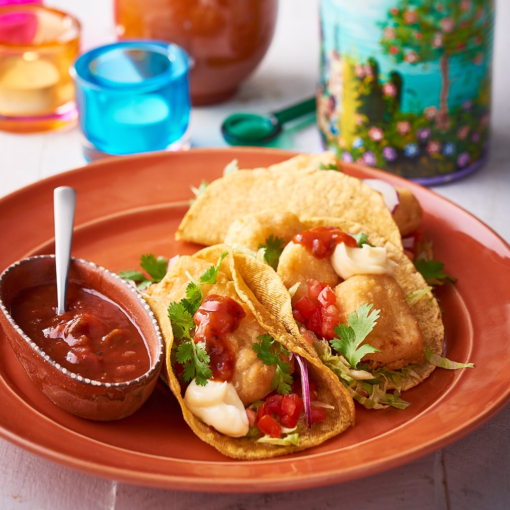 Baja Soft Corn Fish Tacos Baja Soft Corn Fish Tacos
