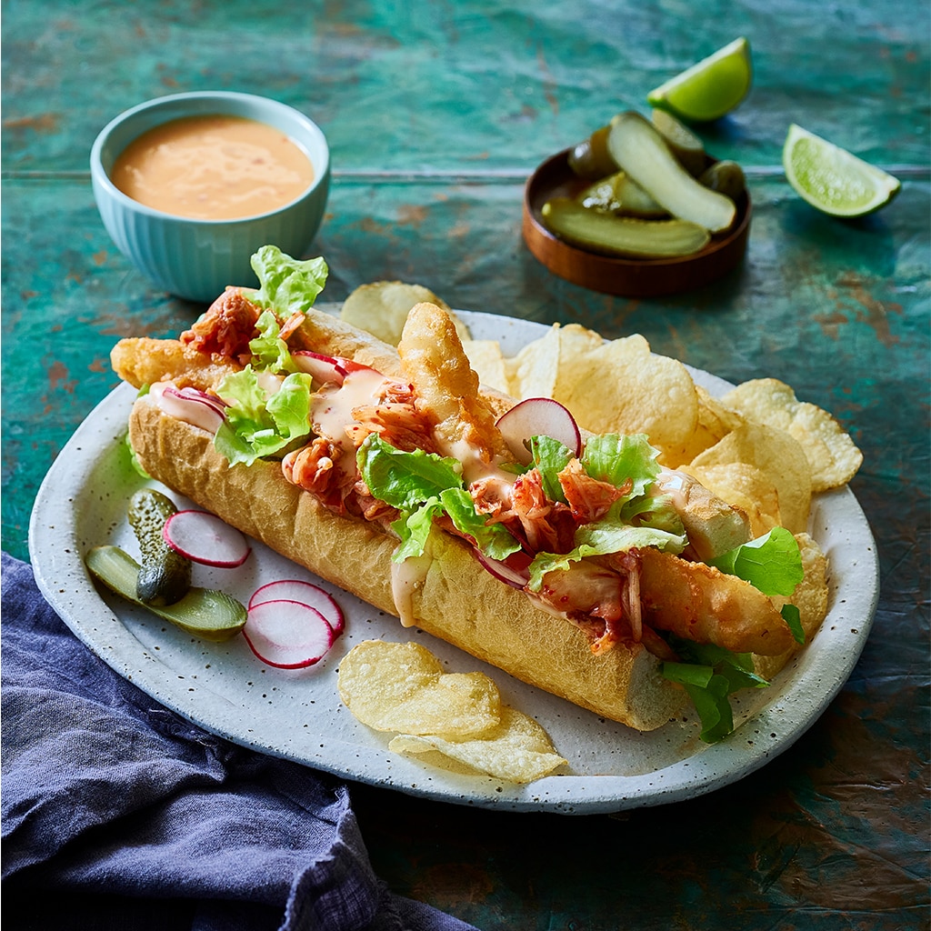 Chilli Fish Po Boy Chilli Fish Po Boy