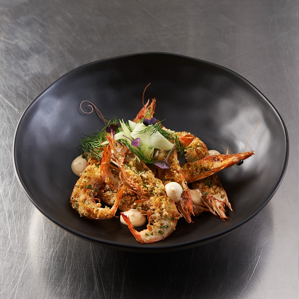 Garlic Prawn, Cucumber and Dill Salad Garlic Prawn, Cucumber and Dill Salad