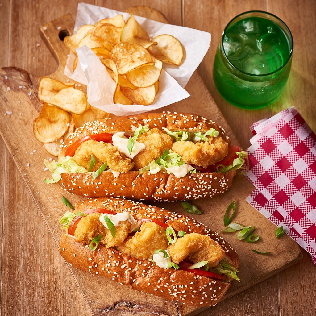 Salt & Pepper Squid Po Boy Salt & Pepper Squid Po Boy