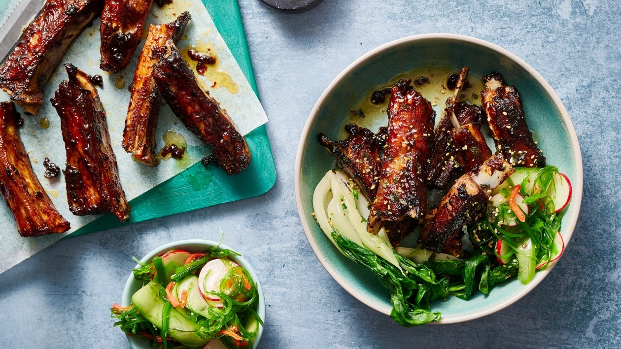 Sticky Asian Honey Soy Lamb Ribs – Recipe