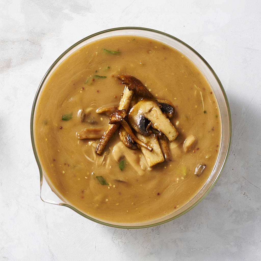 Tarragon, Mustard and Mushroom Gravy Tarragon, Mustard and Mushroom Gravy