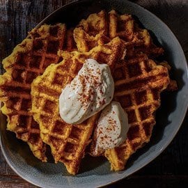 Corn 'N' Cheese Potato Waffles Corn 'N' Cheese Potato Waffles