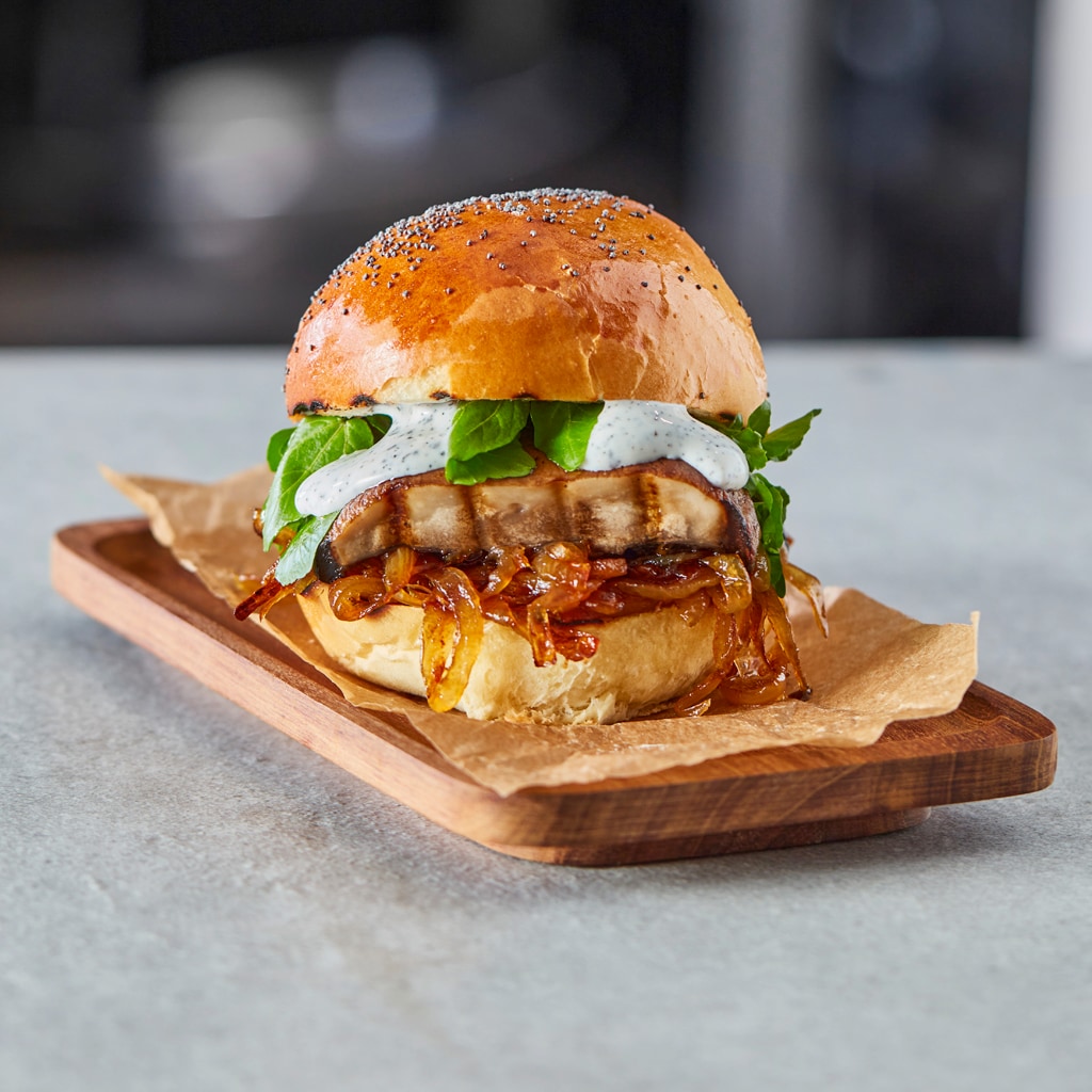 Mushroom Truffle Burger Mushroom Truffle Burger