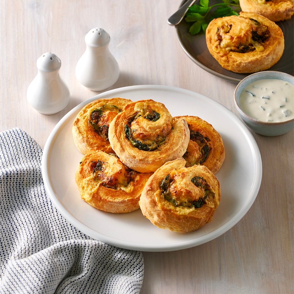 Spinach & Cheese Bombay Scrolls Spinach & Cheese Bombay Scrolls