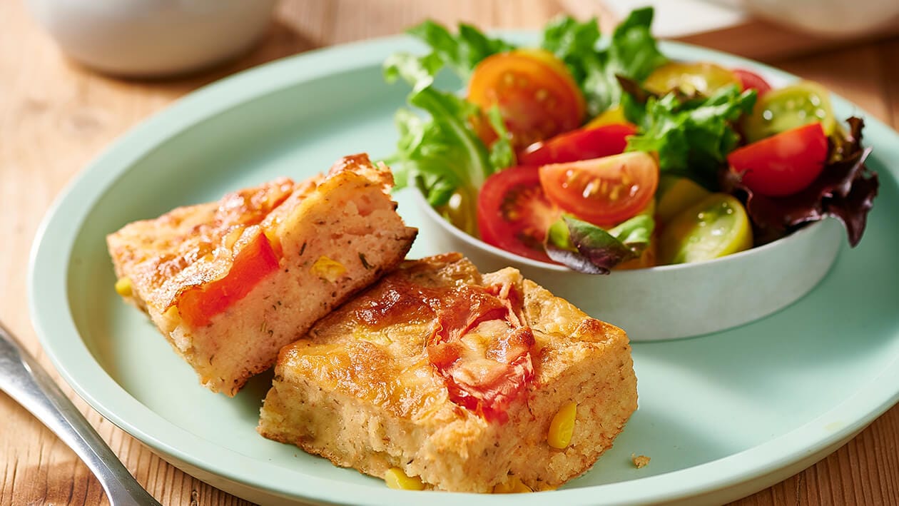 Tomato and cheddar cheese cornbread – Recipe