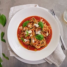 Zucchini Pasta Napoli Zucchini Pasta Napoli