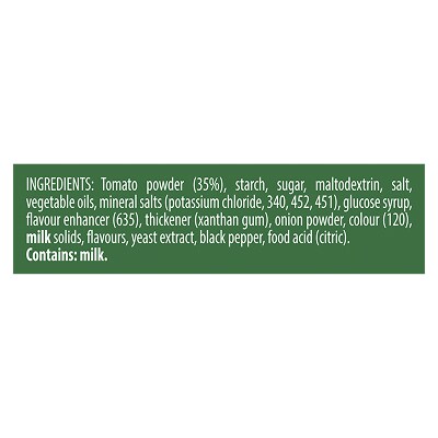 KNORR Professional Tomato Soup Mix Gluten Free 1.9kg - This KNORR Professional Tomato Gluten Free soup mix is quick & easy to use, has no added MSG and delivers an authentic homestyle taste.